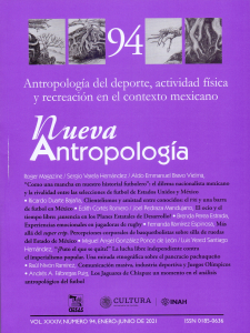 Nueva Antropología vol. XXXIV, núm. 94
