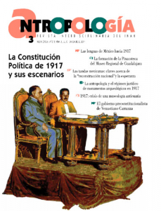 Antropología Revista Interdisciplinaria  del INAH Nueva época Año 1 Nº 3