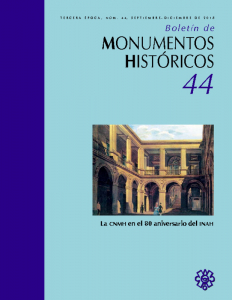Boletín De Monumentos Históricos Nº 44 3ª Época