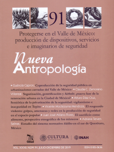 Nueva Antropología vol. XXXII, núm. 91