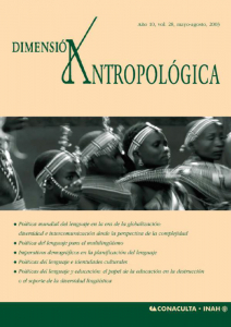 Dimensión Antropológica Año 10 Vol 28