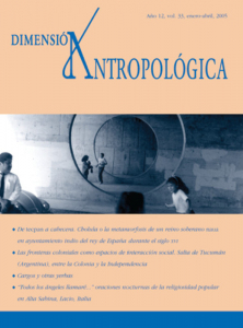 Dimensión Antropológica Año 12 Vol 33