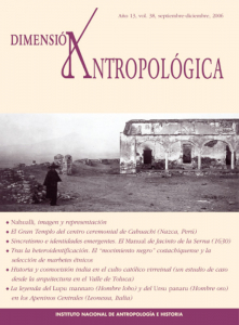 Dimensión Antropológica Año 13 Vol 38