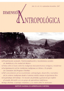 Dimensión Antropológica Año 14 Vol 41