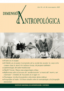 Dimensión Antropológica Año 16 Vol 46