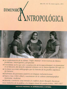 Dimensión Antropológica Año 18 Vol 52